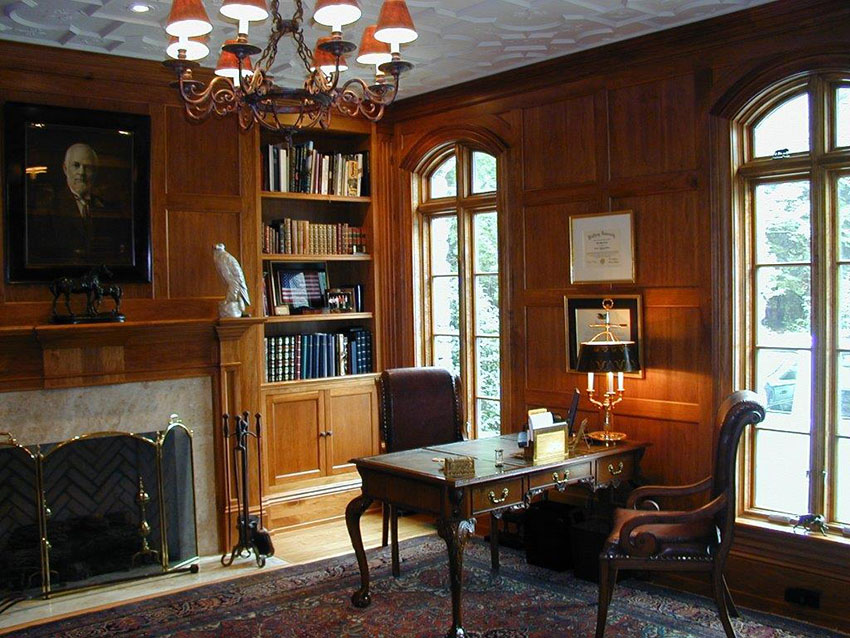 Custom Library Study room